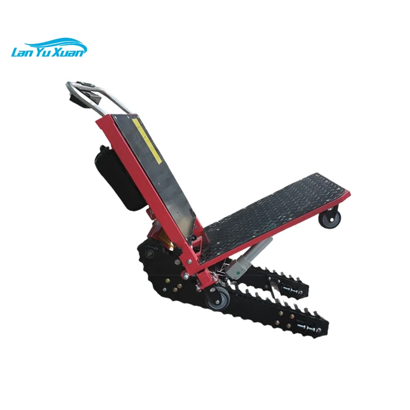 

Up and Down Stairs Manned Electric Stair Climbing Crawler Type up and Down Stairs Stretcher Integrated