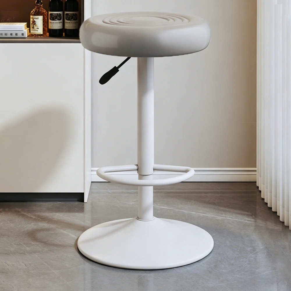 

360° Swivel Bar Stool, Height Adjustable Counter Chair, Multi-Color Home Bar Stool, Ergonomic Reception Desk Chair Counter Stool