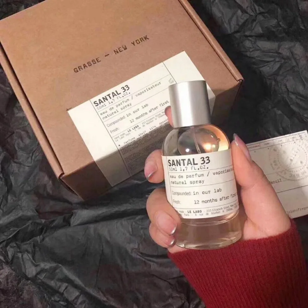 Laboratorio 33 13 29 100ML Perfume sándalo té negro fragancia ligera de larga duración fresco Original Neutral elegante Perfume de madera