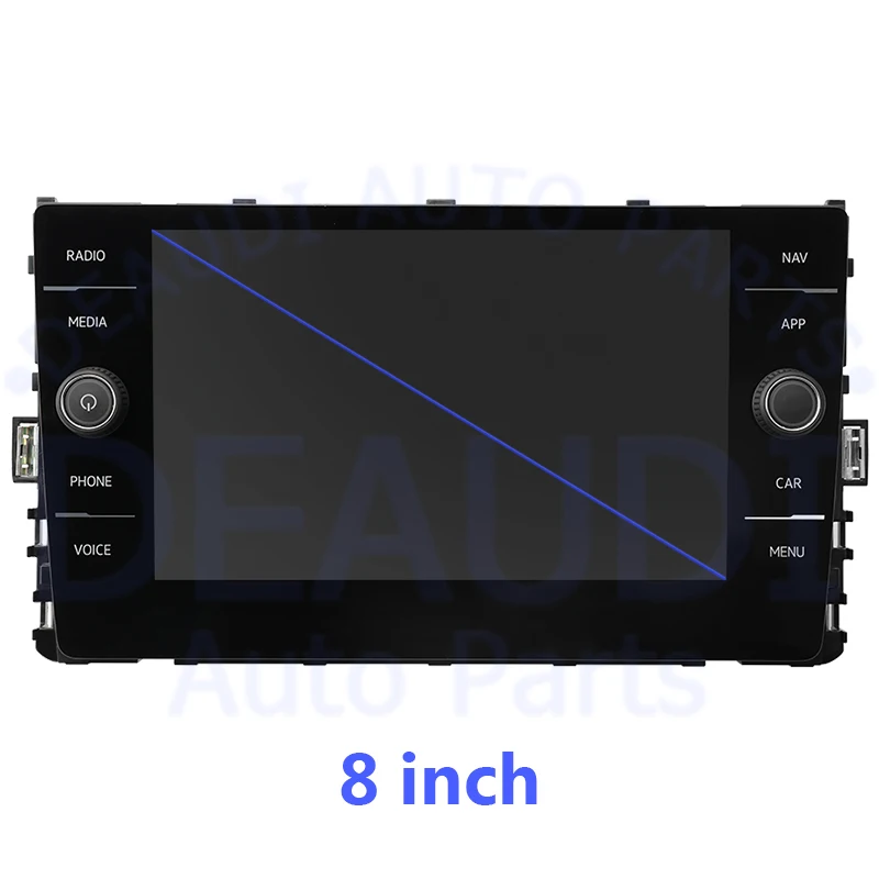 8 inch Touch Screen Glass MIB Display Assembly For VW Golf 7 Passat B8 Tiguan MK2 Car Radio Multi Media 5G6919605F 5G6 919 605 F