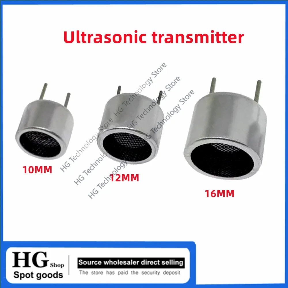 10 sztuk TCT40 10mm 12mm 16mm RT dzielony czujnik ultradźwiękowy sonda nadawczo-odbiorcza 10/12/16MM odbieranie i nadawanie 40Khz TCT40-16