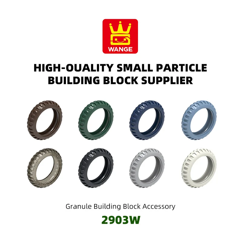 وانج 7 قطعة/الوحدة 0 54*14 عجلة الجلد كتلة Moc اللون الملحقات متوافق مع الطوب DIY بها بنفسك صندوق تجميع الألعاب التعليمية للأطفال