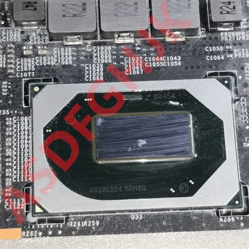 Imagem -03 - Laptop Motherboard Adequado para Ms16w1 Ms-16w11 Msi Gf65 I7-10750h Cpu Gtx1660ti N18e-g0-a1 Teste Abrangente ok Original