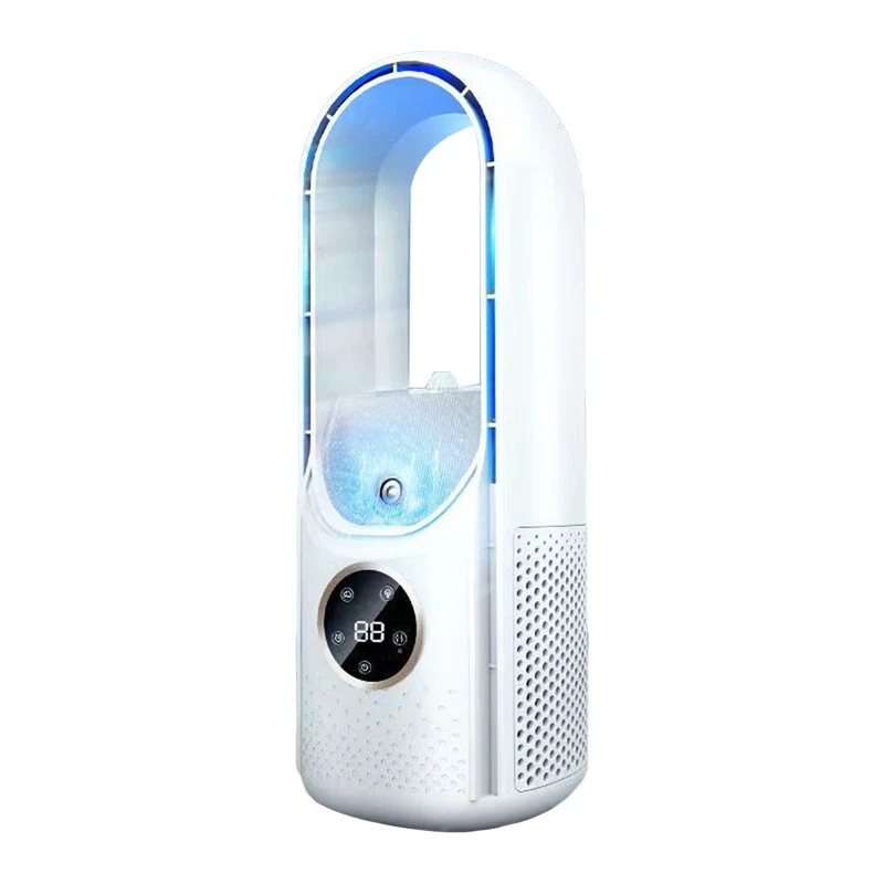 Refrigerador de ar evaporativo pessoal ventilador de refrigeração portátil silencioso 6-speed usb alimentado ventilador de mesa para o quarto escritório em casa 27rb