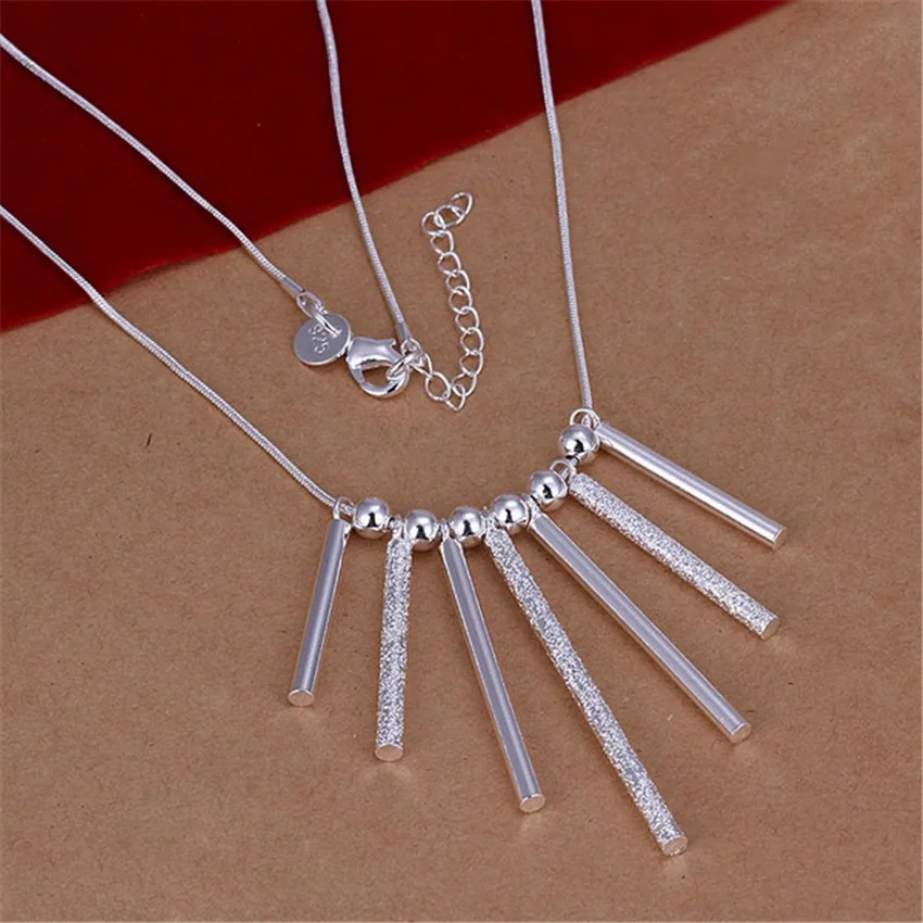 New Listing Hot Selling 925 Sterling Silver Retro Charm Women Necklace Fashion Trends Jewelry Gifts