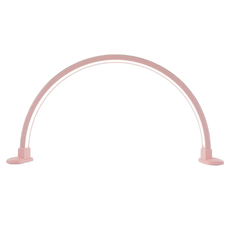 48W akumulatorowa regulowana jasność suszarka do paznokci półksiężycowa lampa do paznokci Manicure LED lampa do makijażu oświetlenie brwi światło