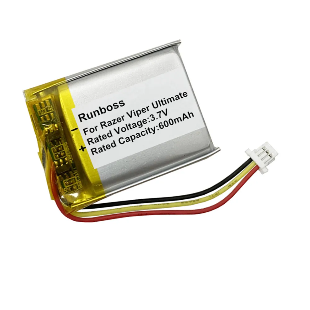 

Replacement 600mAh 3.7V Battery For Razer Viper Ultimate Edition Gaming Mouse