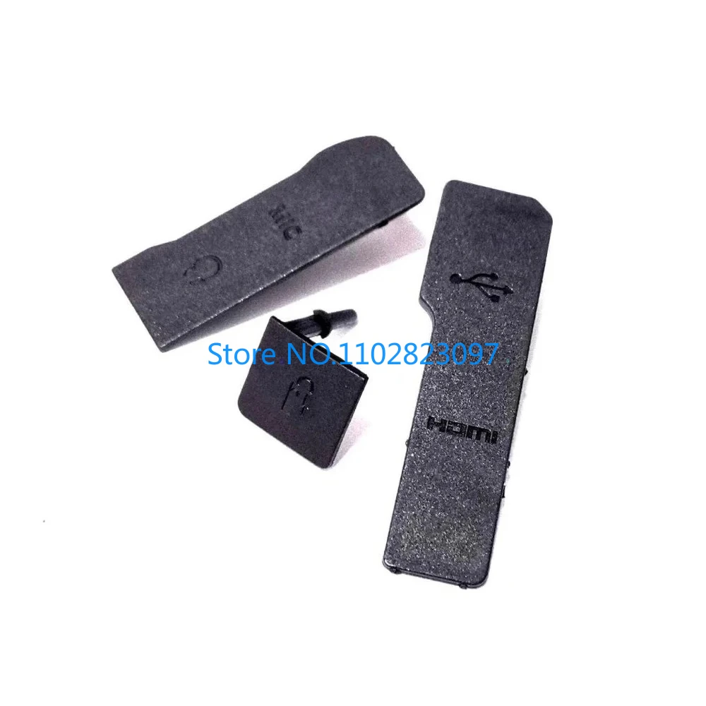 3 pezzi/set porta USB in pelle per fotocamera laterale in gomma per accessori di riparazione Canon R6