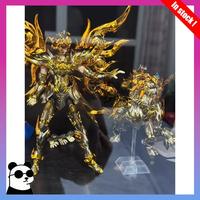 

Saint Seiya TP Toy Point Leo Aiolia Myth Cloth EX Diecast Metal Armor Action Figure - Ready Stock for Collection And Gift