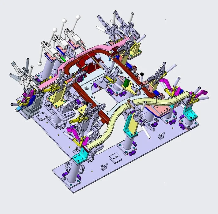 Механическая конструкция по индивидуальному заказу UG CATIA SOLIDWORKS CREO Услуги оптимизации продукта - Услуги дизайна приспособлений для крепления