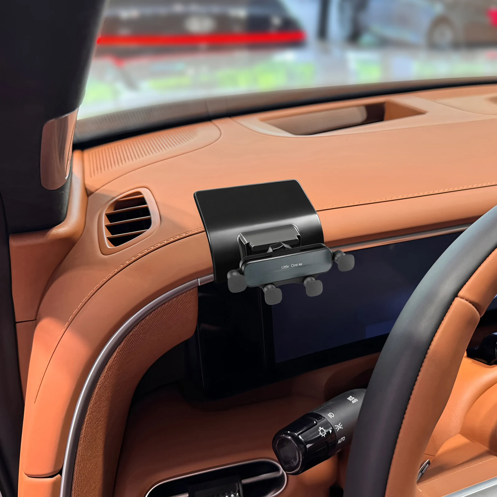 

For Hyundai Palisade 2025 Car Phone Holder Dashboard Fixed Base Stand Mobile Phone Mounts Smartphone Bracket