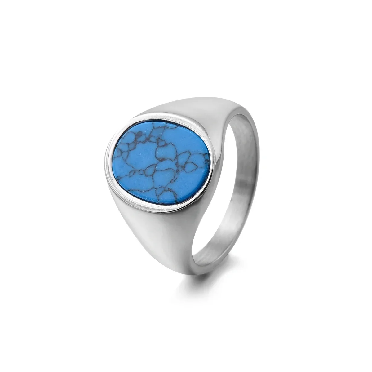 ZY Men\'s/Women High Quality 316LStainless Onyx Rings Classic Fashion Trend Jewelry Products