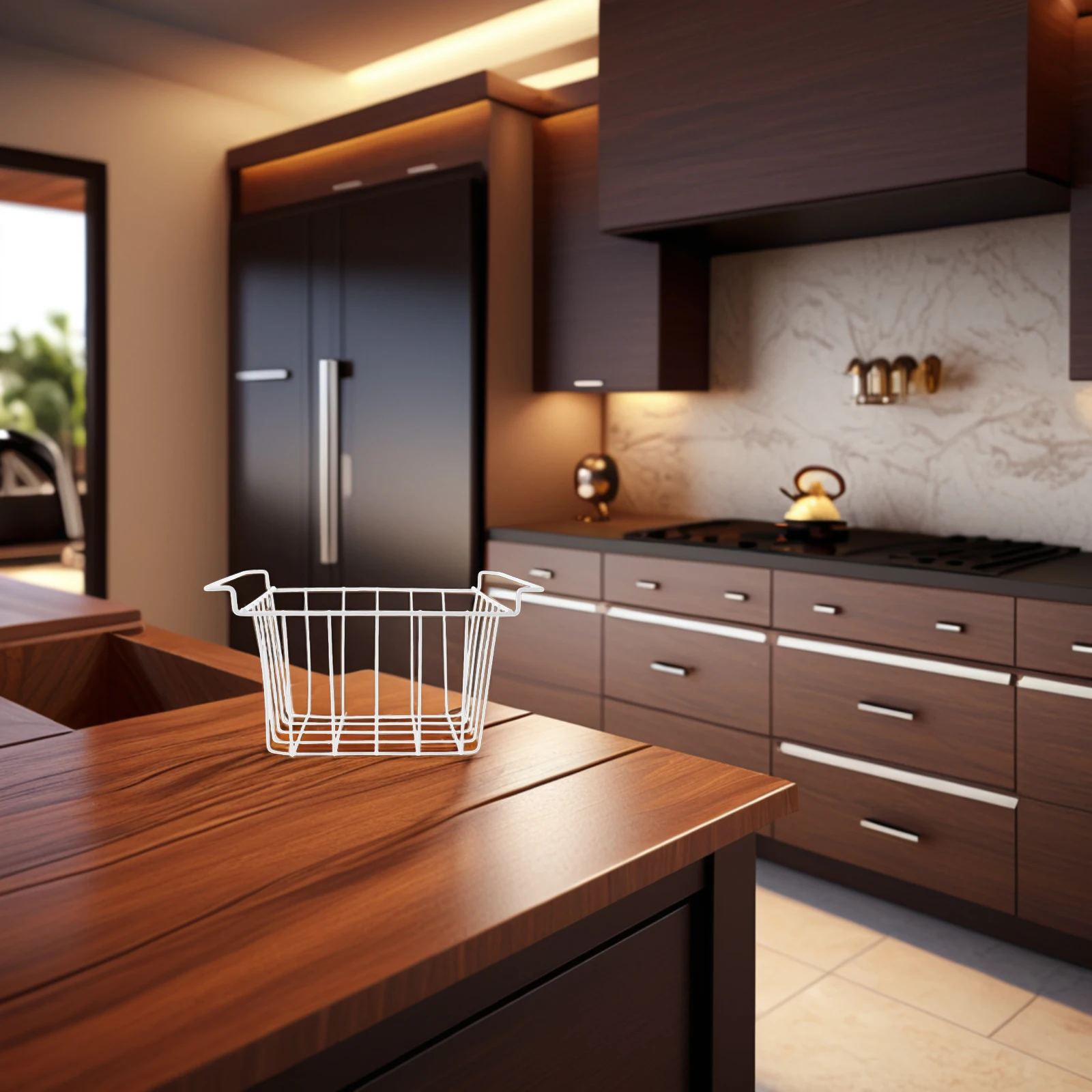 

Freezer Hanging Basket Wire Storage Bins Shelves Food ganizer Containers Metal Baskets Deep Freezer Solutions Kitchen