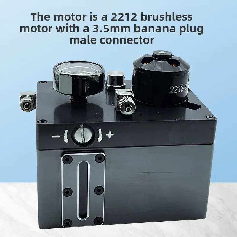 Réservoir de pompe hydraulique intégré en métal avec régulateur de pression pour camion Tamiya RC 1/14 SCANIA VOLVO mercedes-benz ACTROS MAN, pièce