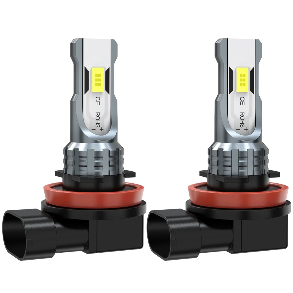 XSTORM H7 LED-Nebelscheinwerfer H4 H11 9005 9006 LED-Scheinwerfer für Auto 80W 20000LM 6000K Auto-Frontleuchten Plug & Play 12V 24V