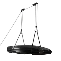 Caja de equipaje de techo, marco de elevación, polea, kayak, bicicleta, garaje subterráneo, marco de techo, caja de techo, almacenamiento