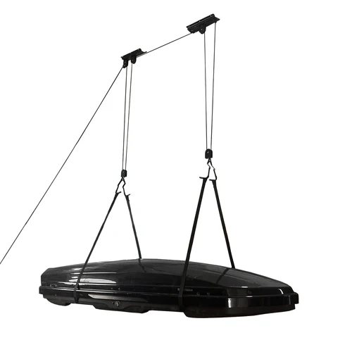 Imagen 1 del producto Caja de equipaje de techo, marco de elevación, polea, kayak, bicicleta, garaje subterráneo, marco de techo, caja de techo, almacenamiento