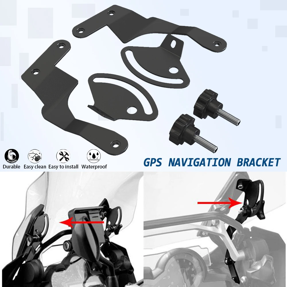 

FOR BMW R1250GS Adventure Windshield Support Holder 2019 2020 2021 2022 2023 Windscreen Strengthen Bracket Kits R 1250 GS Adv