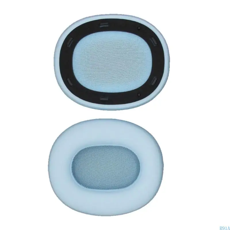 R91A Eiweiß Leder -Ohrpolster für W830NB Kopfhörer Kissen Headset Foam Earpads Ersatz Teil Schwamm Ohrschützer Kopfbeam