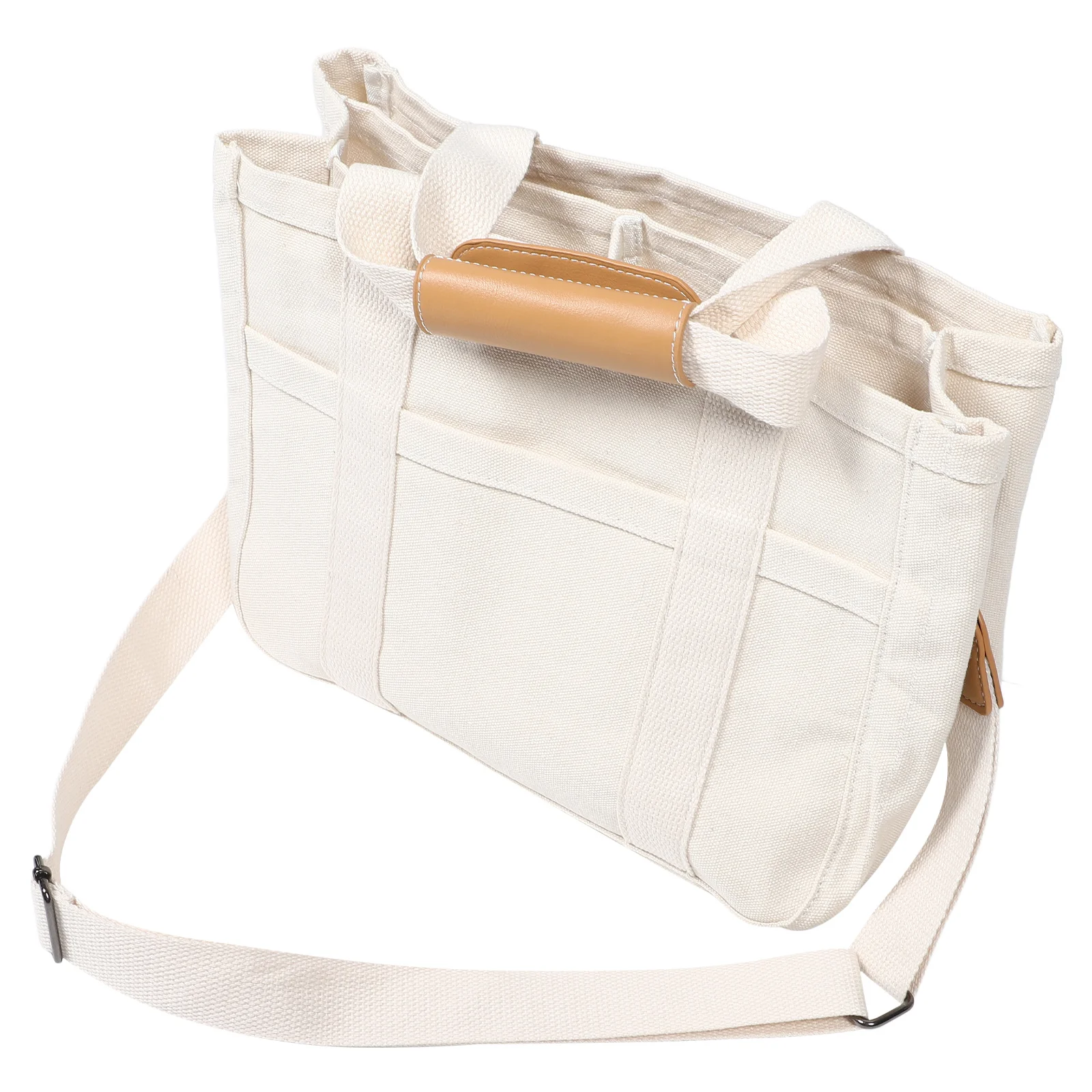 

Multifunctional Mom Tote Bags Large Capacity Canvas Shoulder Bag Stroller Portable Tote Mother Bag Durable