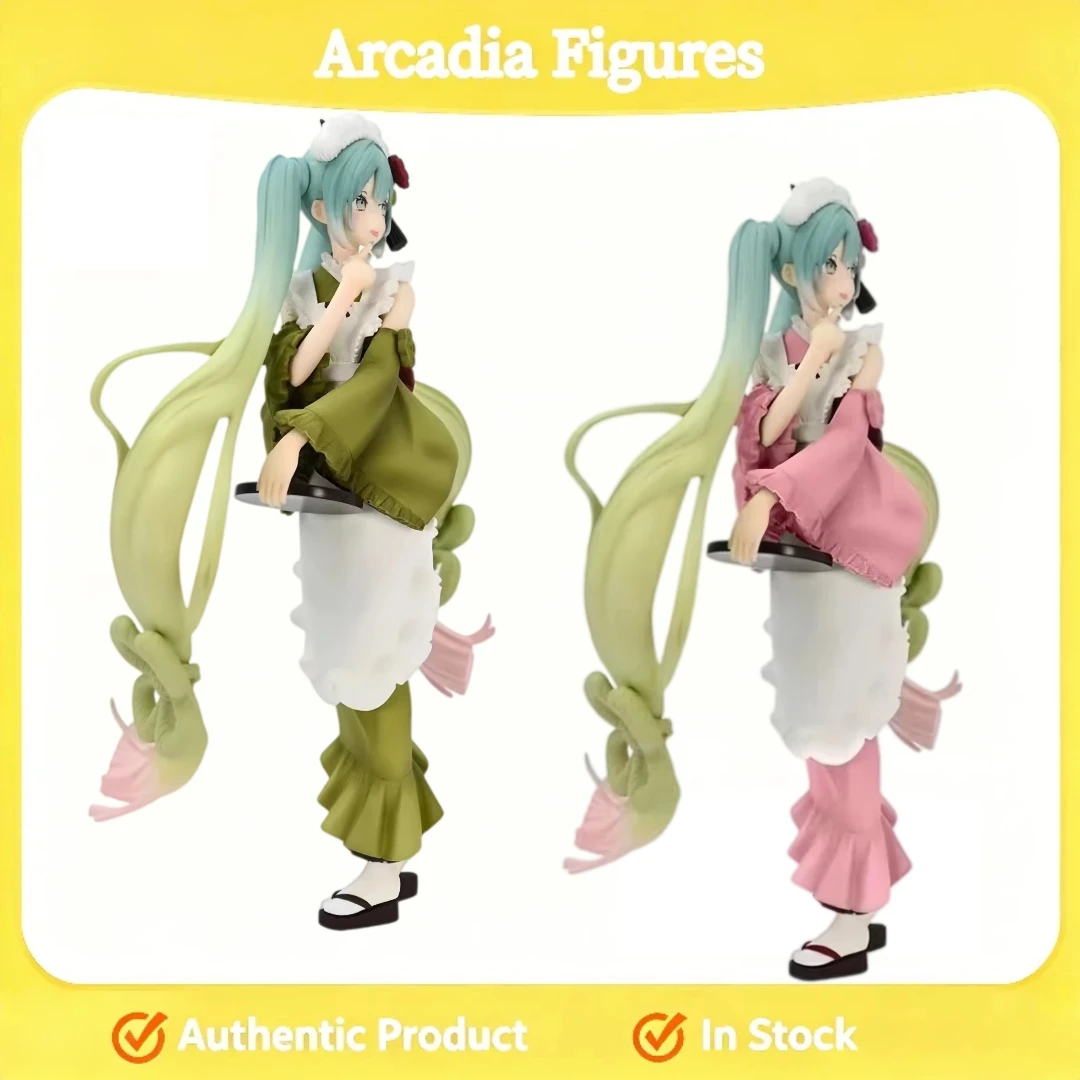 【在庫あり】オリジナルfuryu-vocaloid初音ミク限定ミント抹茶パフェモデルアニメグッズデスクトップ人形玩具フィギュア