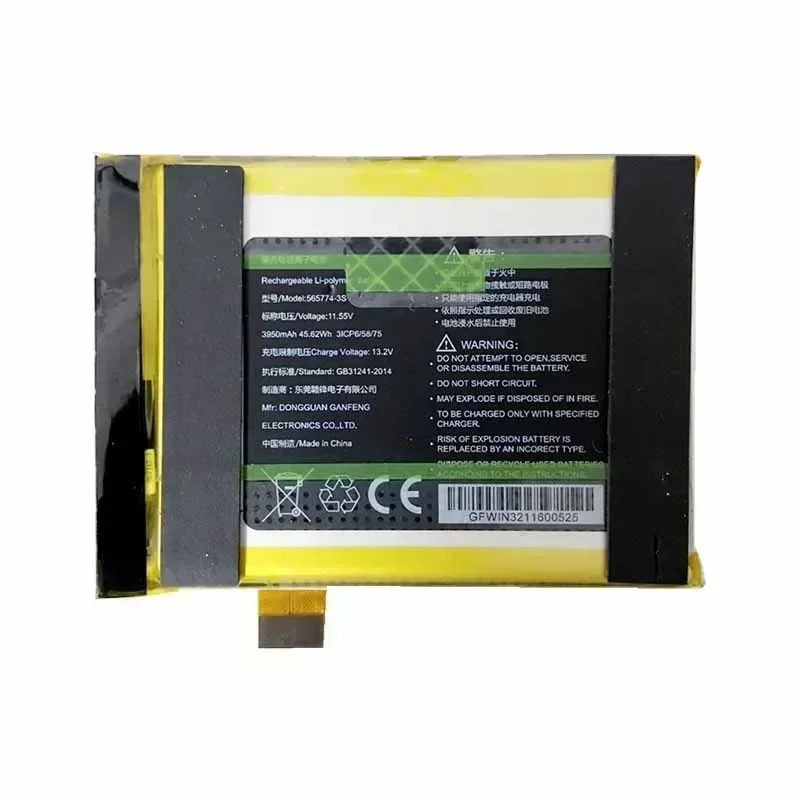 

STONERING Original 565774-3S 11.55V 3900mAh Battery for GPD Win 4 Laptop Game Pc