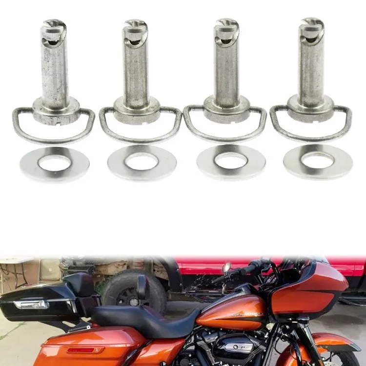 

4pcs Hard Saddlebag Mounting Pin Bolt fit for Harley Touring FLHX Hardware