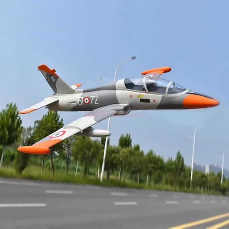 Modelo de avión teledirigido Mb339, combate con conductos, 50mm, modelo de avión de ala fija eléctrica con conductos, avión Rc, juguete para regalo