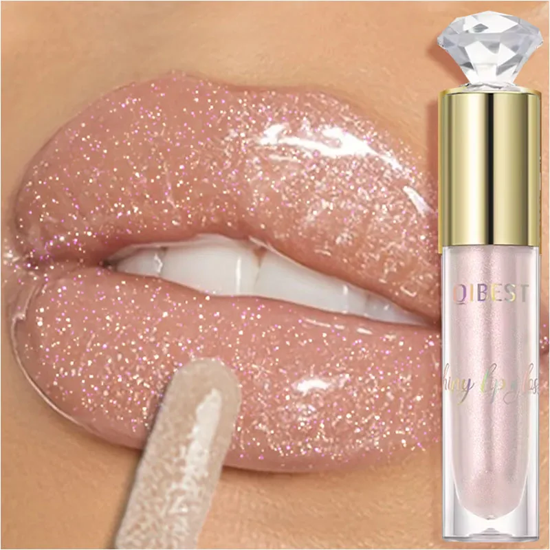 ลิปสติกกลอสเนื้อชิมเมอร์ 5 สีพร้อมเนื้อละเอียดและประกายเงางามที่ซ้อนทับกัน ให้ความชุ่มชื้นและไม่เหนียวเหนอะหนะ