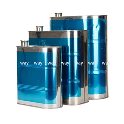 10L 20L Stainless Steel Fuel Tank Petrol Storage Oil Jerrycan Gas Can Car Motorcycle Truck Car Fuel-jugs