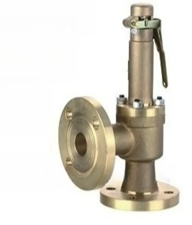 Válvula de segurança A42X-50T Original Tongshan Óleo e flange de cobre totalmente aberto DN25