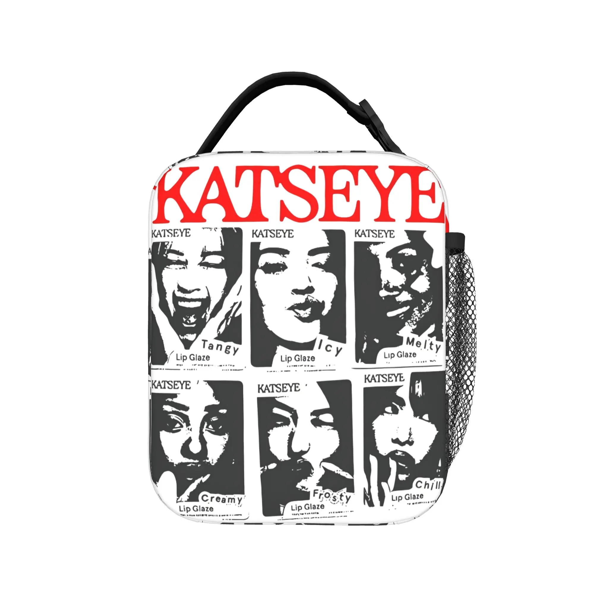 Katseye The Wildworld Tour Eyekons Concert Thermal Insulated Lunch Bags for School Food Bag Men Women Cooler Thermal Lunch Boxes