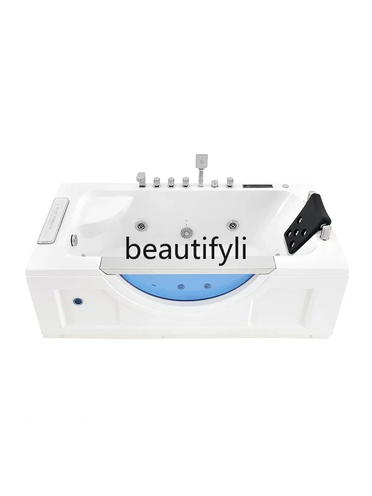 

FG28Multifunctional massage thermostatic heating bathtub Smart surfing lantern bubble bath Household bathtub