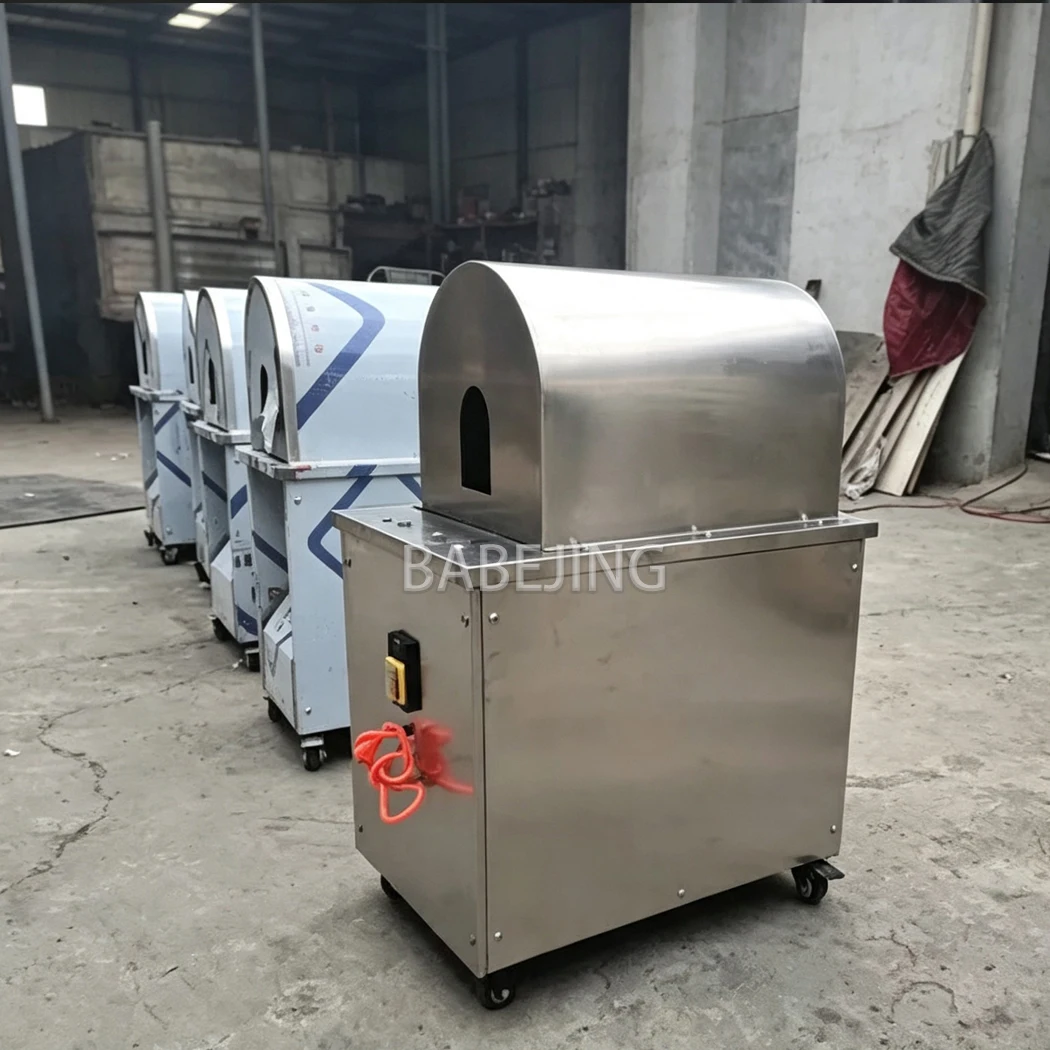 Sugarcane Peeling Machine Max 50mm Peeling Diameter Automatic Electric Sugar Cane Peeler Commercial Juice Making Equipment