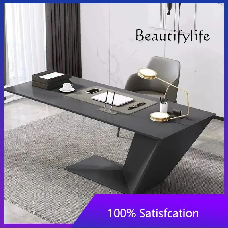 U الجمالية مكتب مكتب واسع الدائمة كرسي صغير الكتابة مكاتب الكمبيوتر التنفيذي دراسة طاولة خشبية بيضاء أثاث المراقبة