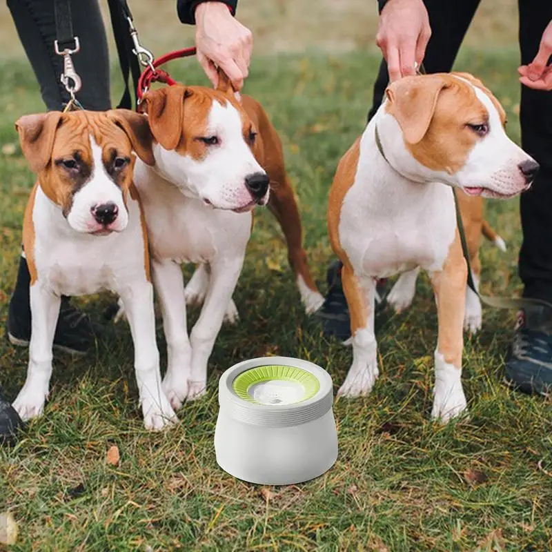 Pet Dog Cat Bowl Floating Bowl Water Drinker Not Wet Mouth Splash Water Cat Bowl Not Sprinkler Water Dispenser Portable Dog Bowl