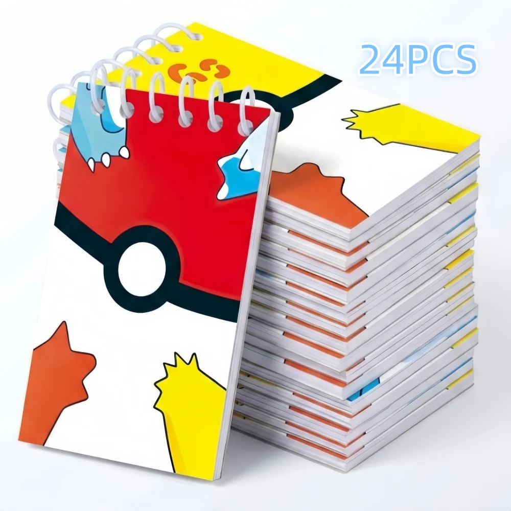 12/24 Stück Pokémon-Serie Notizblöcke. Geeignet für Schul- und Büronotizen. Schulbedarf-Geschenkset für den Schulanfang. – Detail 7