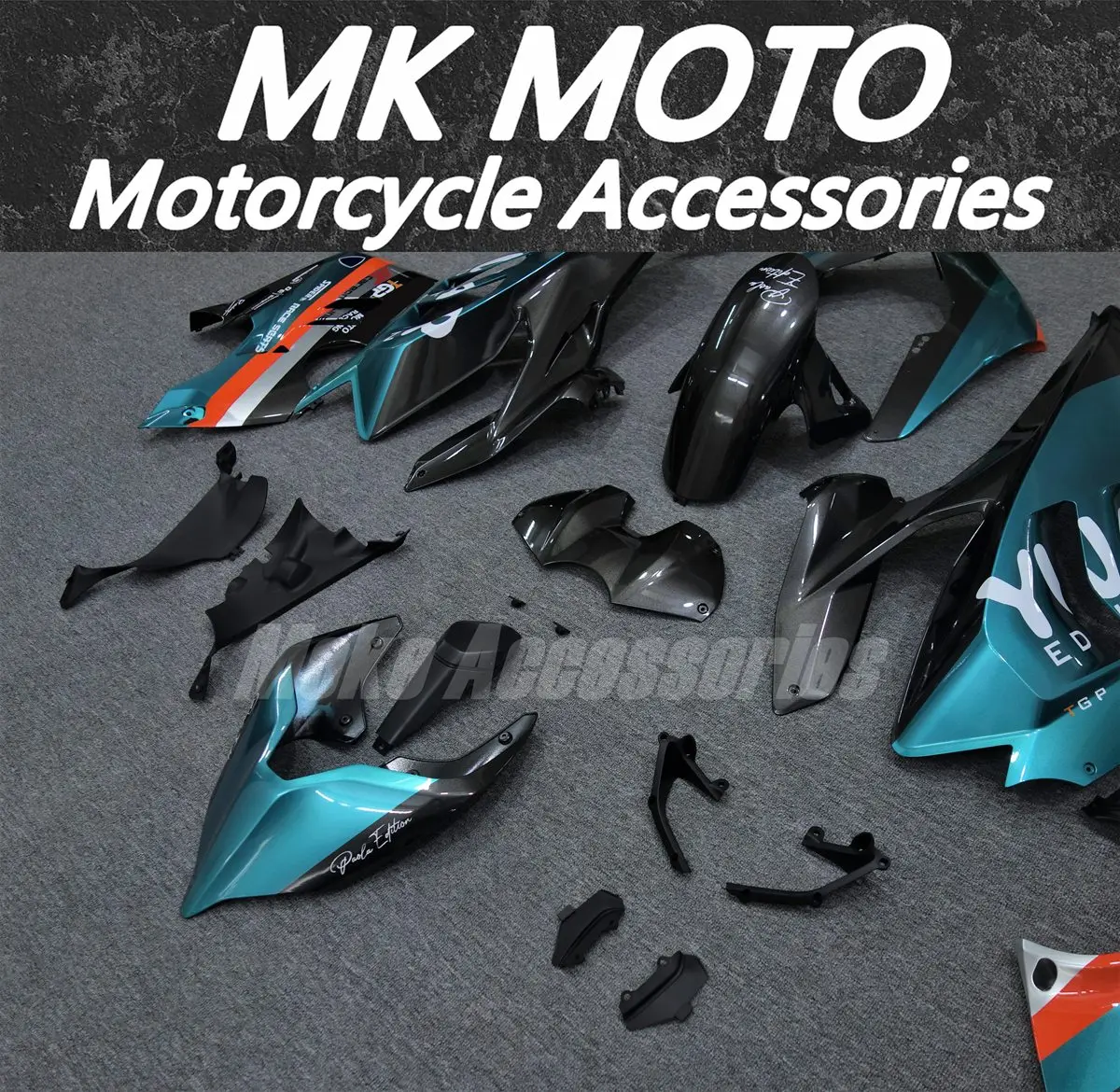 Motorcycle Fairings Kit Fit For Panigale v4s v4r 2023 2024 Bodywork Set 23-24 Abs High Quality Injection Green Black Orange