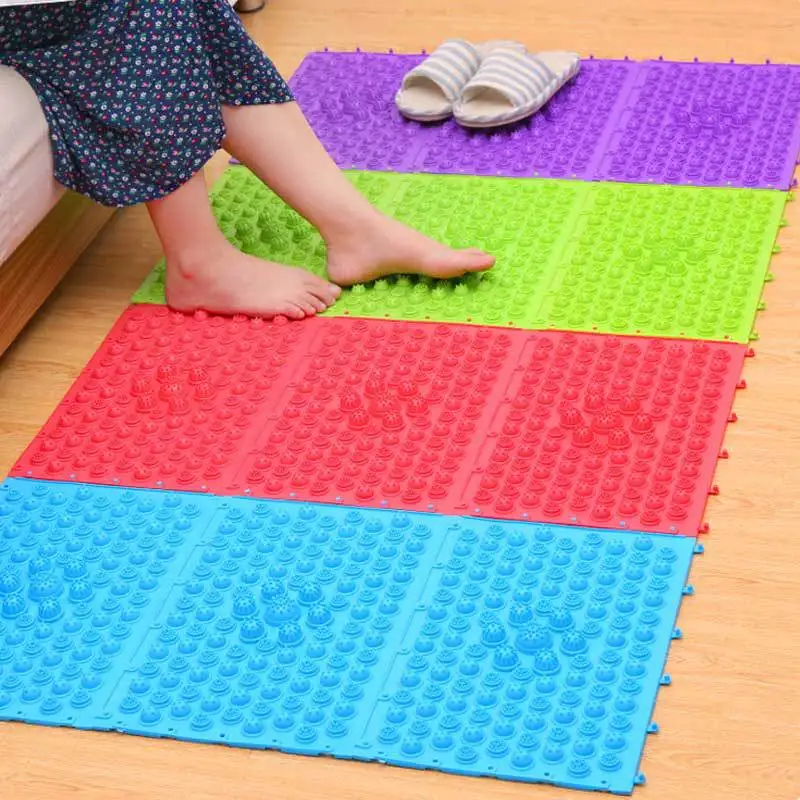 Durable Foot Care Massage Pad Circulation Board Finger Press Foot Plantar Acupuncture Therapy Toe Pressure Blood  massage mat