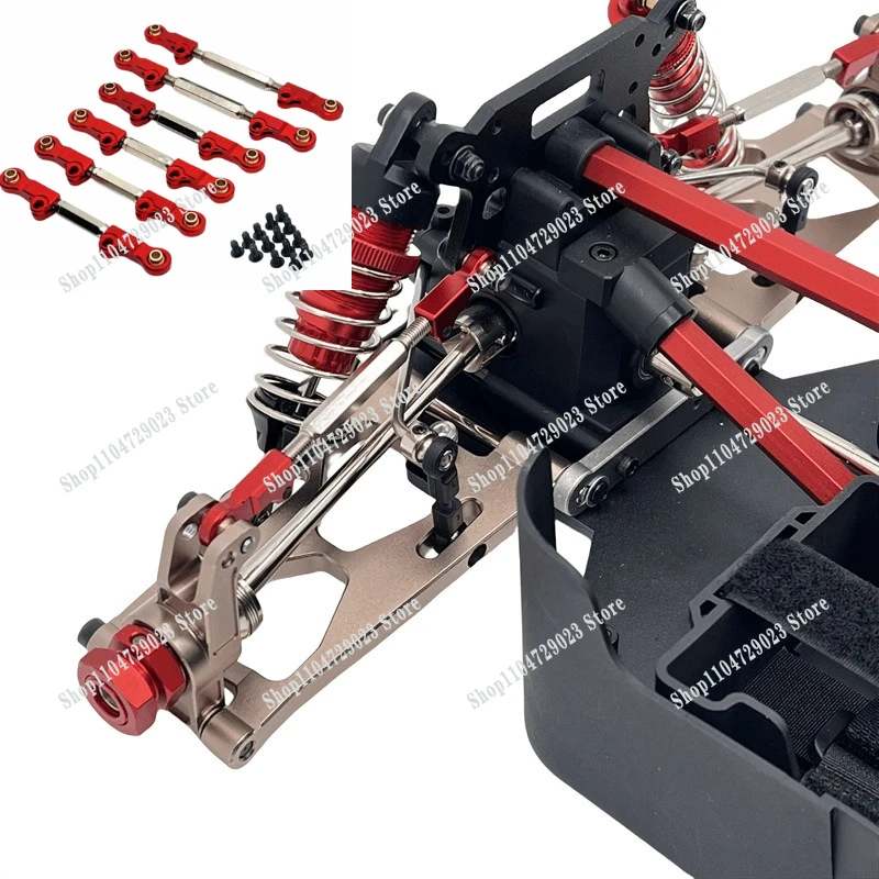 1/7 7303 7304 remote control car spare parts, metal upgrade, adjustable city tie rod