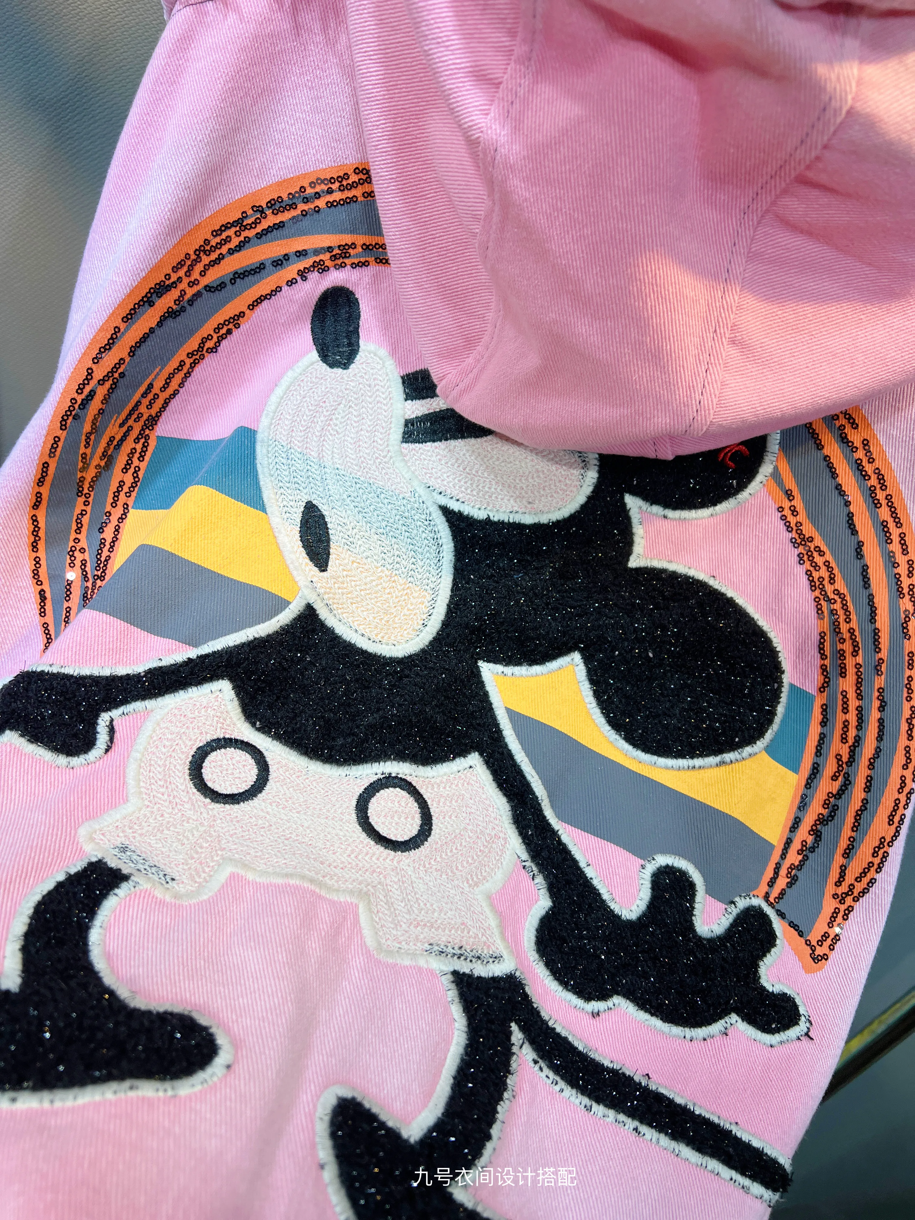 2025 Autumn New Heavy Industry Cartoon Embroidery Hooded Cardigan Long Sleeve Sweatshirt Jacket for Women Loose Fashion Top