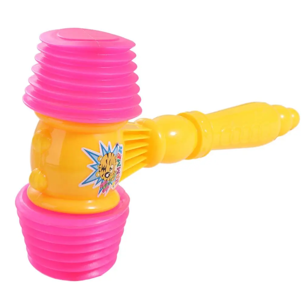 Martillo para golpear Vocal, juguete para hacer ruido, sonido chirriante, martillo BB, silbato grande, entrenamiento, martillos con sonido, juguetes para bebés y niños