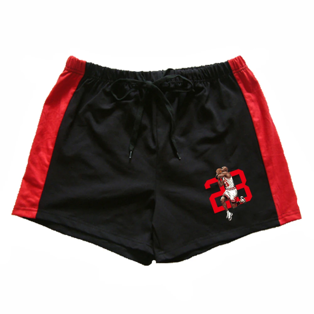 

Summer new fitness and leisure sports pants printed running basketball fashionable breathable shorts fitness training pants