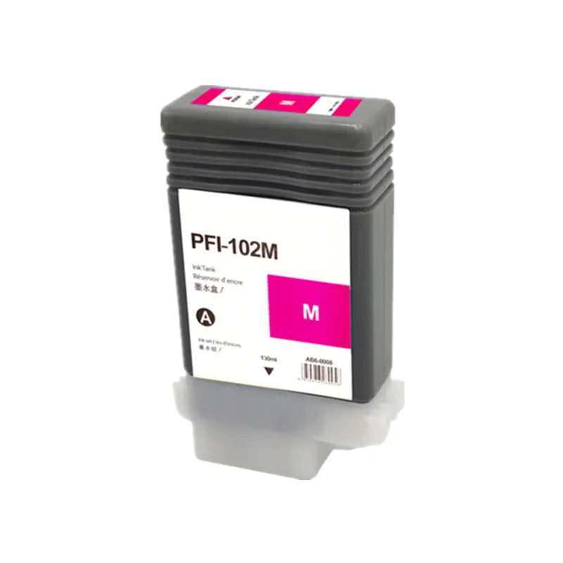 PFI 102 PFI-102 PFI102 Ink Cartridge for Canon iPF500/510 iPF600/605/610 iPF700/710/720/760 iPF650/655 iPF750/755 Printer