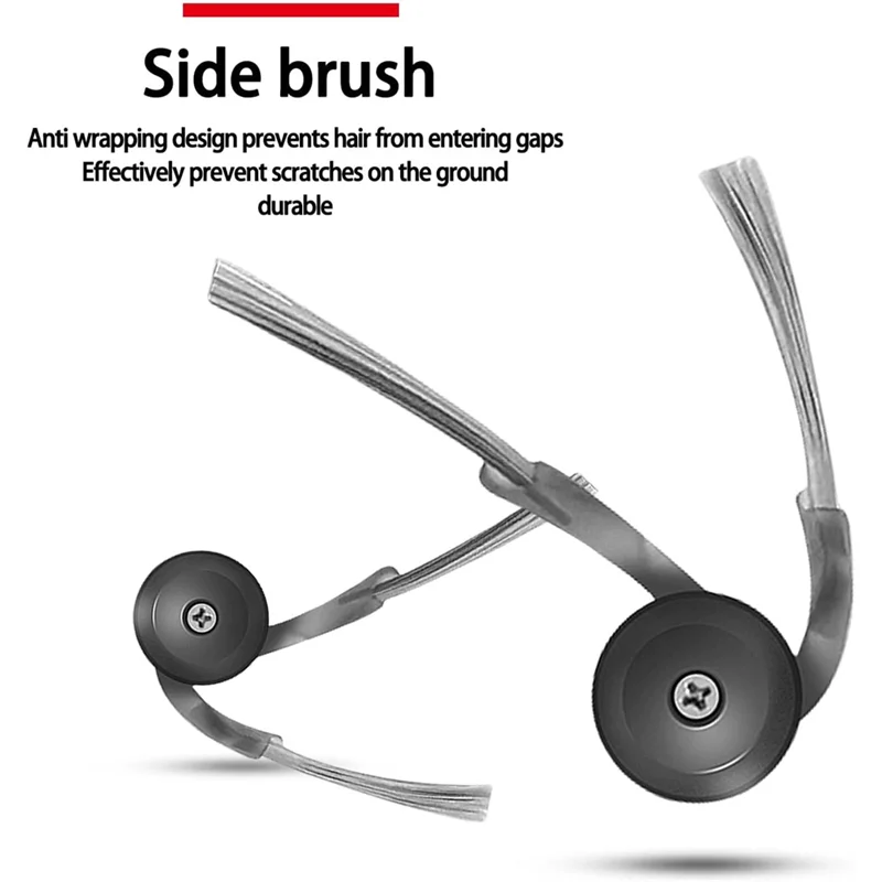 فرشاة جانبية KEOL لملحقات قطع غيار المكنسة الكهربائية Roborock Qrevo Curve/P20 Pro