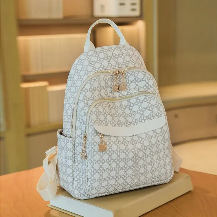 

2025 New 119 Casual Fashion Versatile Shoulder Messenger Bag Backpack Travel Large Capacity Lightweight Women's Bag