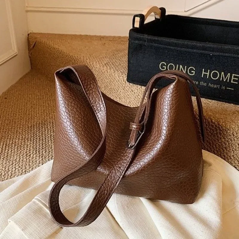 

Popular Elegant Leather Handbag For Ladies Shoulder Bag Crossbody Messenger Style Women Tote Luxury Brand Famous Designer