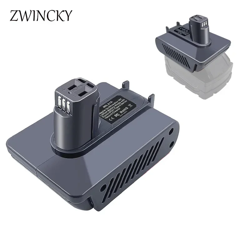 Battery Adapter for Milwaukee 18V Li-ion Battery Convert To For Dyson Type A DC30 DC31 DC34 DC35 DC44 DC45  Handheld Vacuum