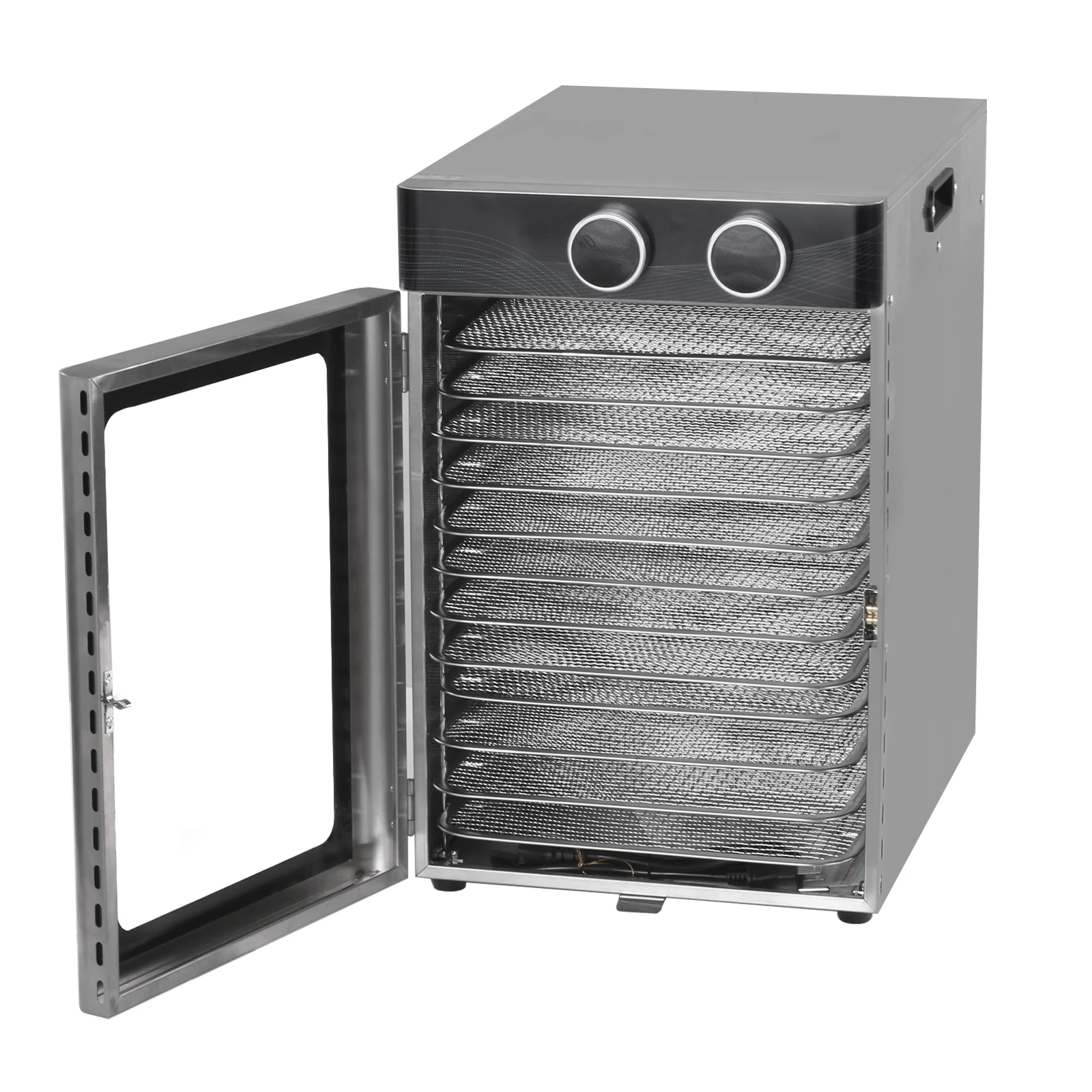 

Электрическая сушилка для продуктов с контролем температуры до 194°F, 1200 Вт, компактная, для фруктов, овощей, мяса, морепродуктов