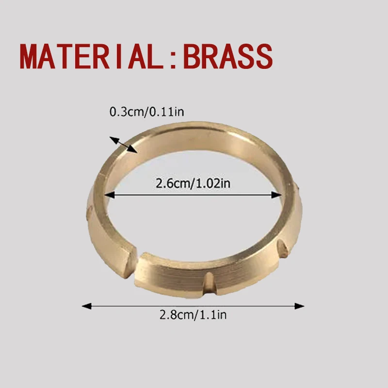 Brass Ring Transmission Input Shaft Spacer Tapered Ring for Volkswagen Audi Seat Skoda Models OEM 020-409-374 20409374 020409374